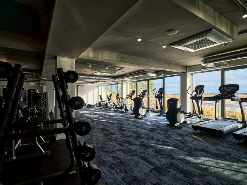 udogodnienie w kompleksie rogowo pearl - siłownia