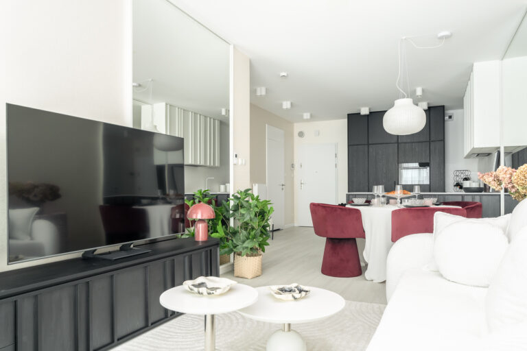 Burco Rogowo Pearl Apartament - propozycja wykończenia wnętrz