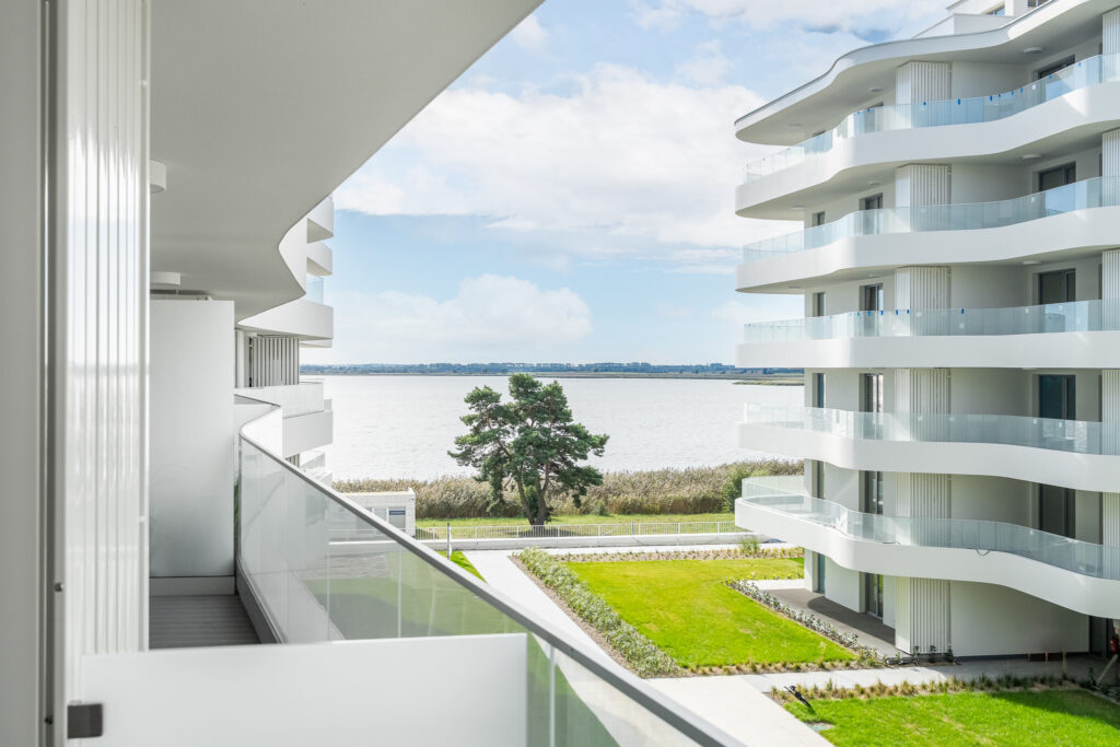 Burco Rogowo Pearl - widok z okna - apartamenty premium rogowo pearl